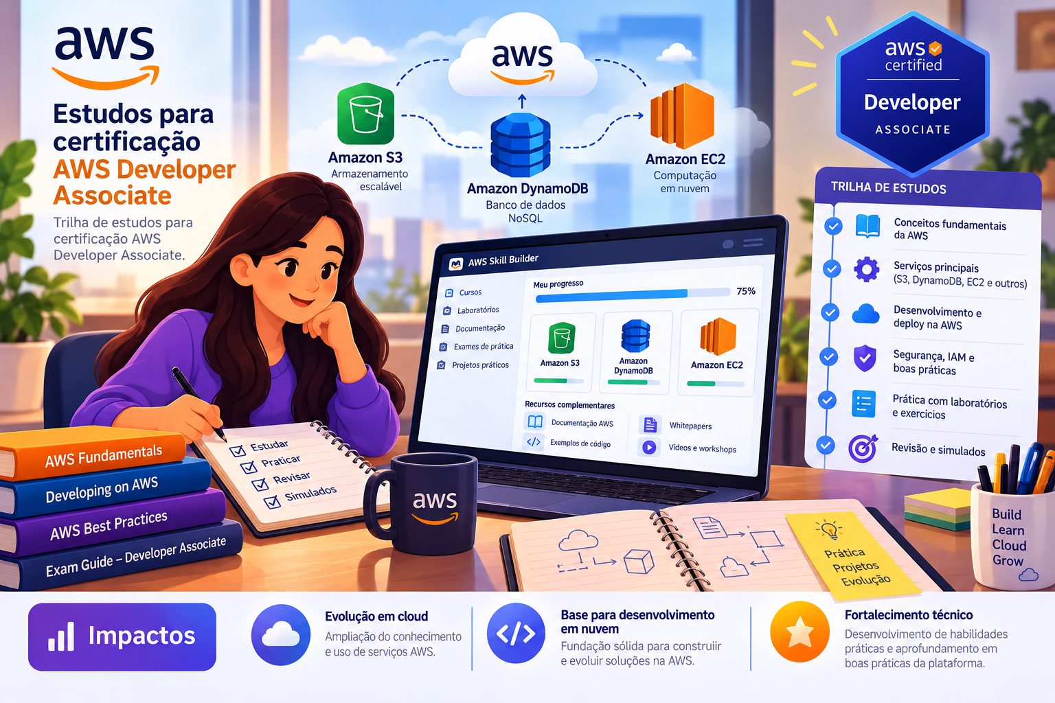 Estudos para certificação AWS Developer Associated